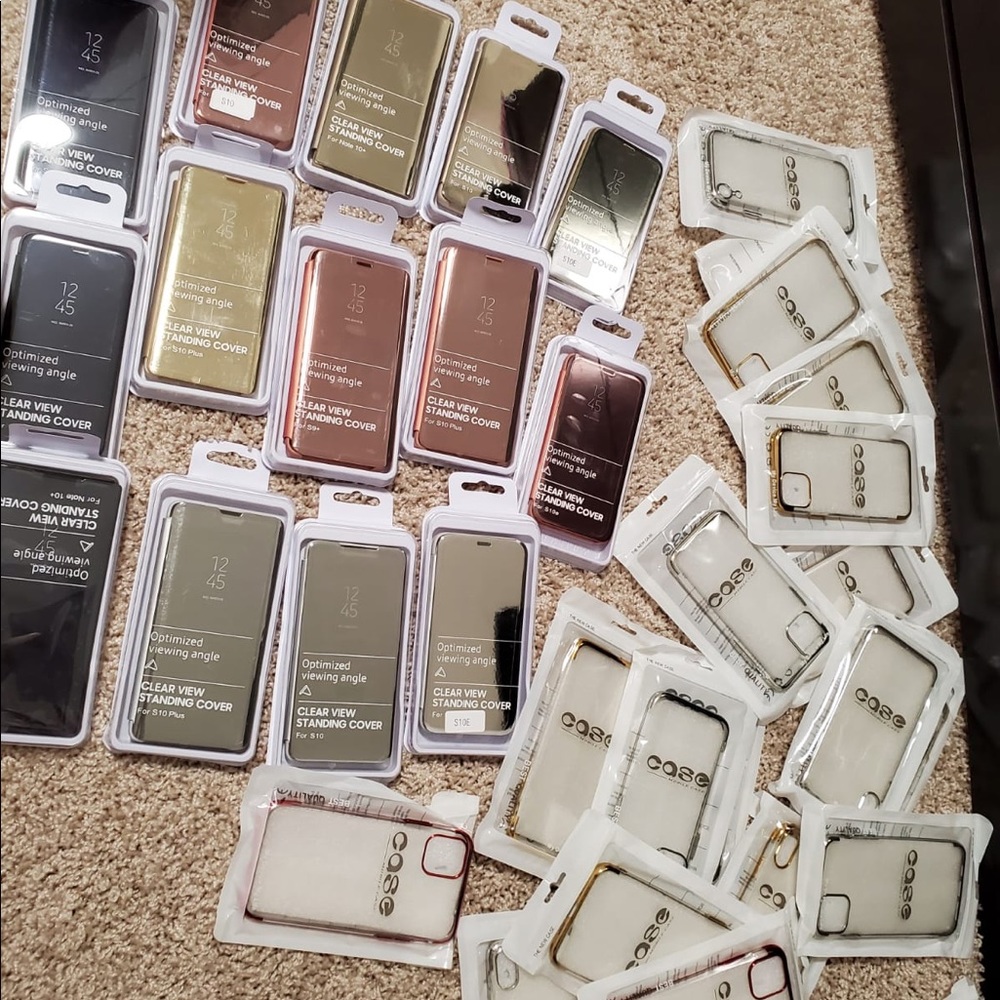 iPhone and Samsung cases